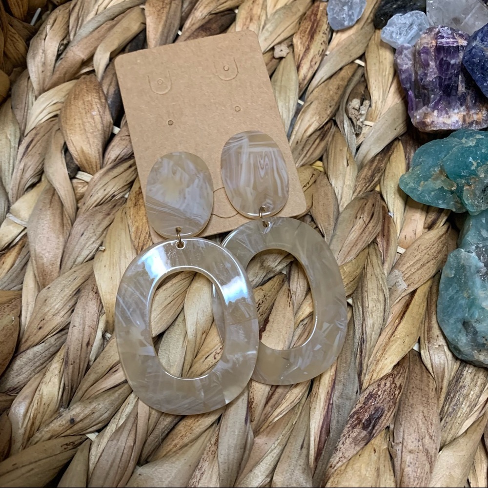 Acrylic earrings post